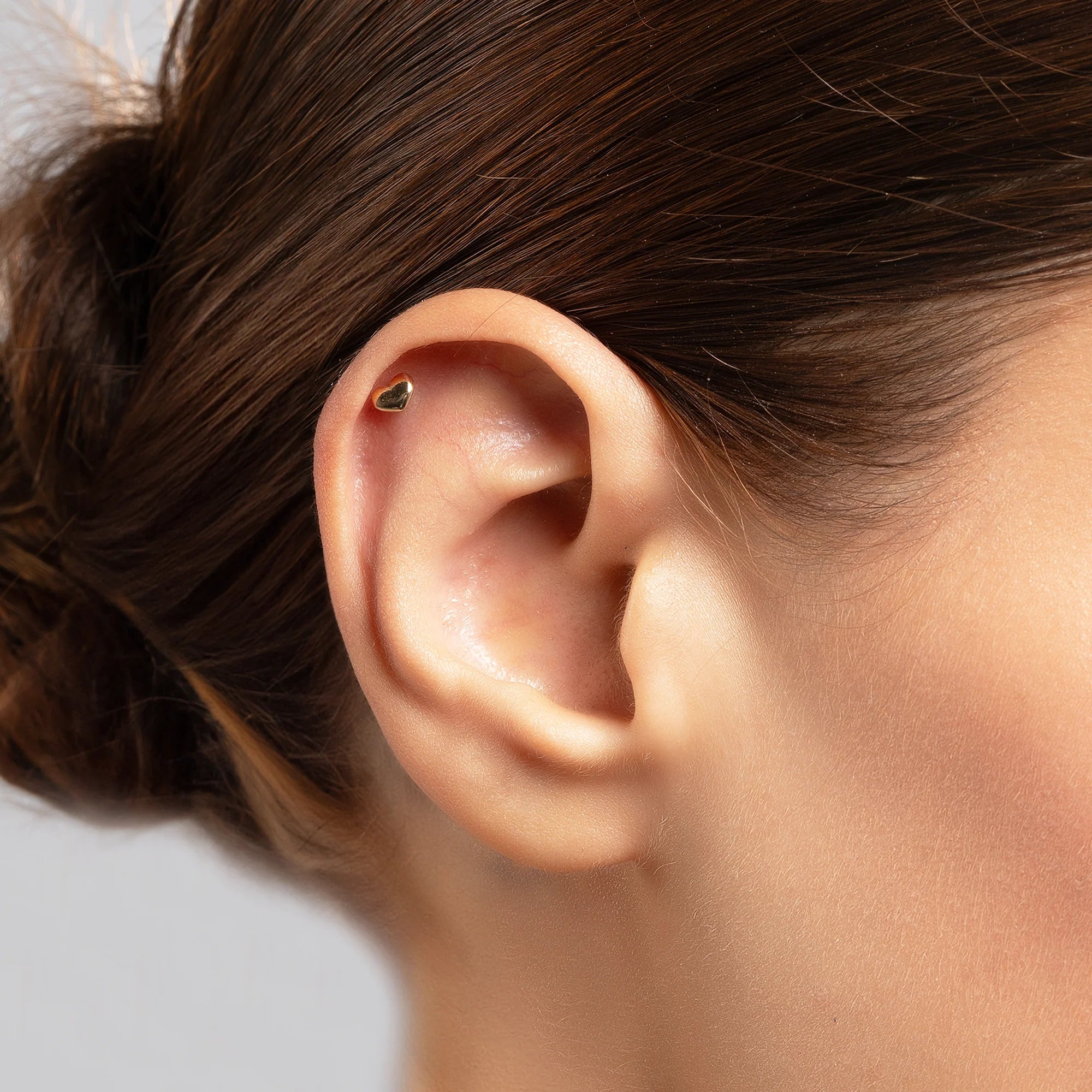 Lusha Kalp Altın Piercing