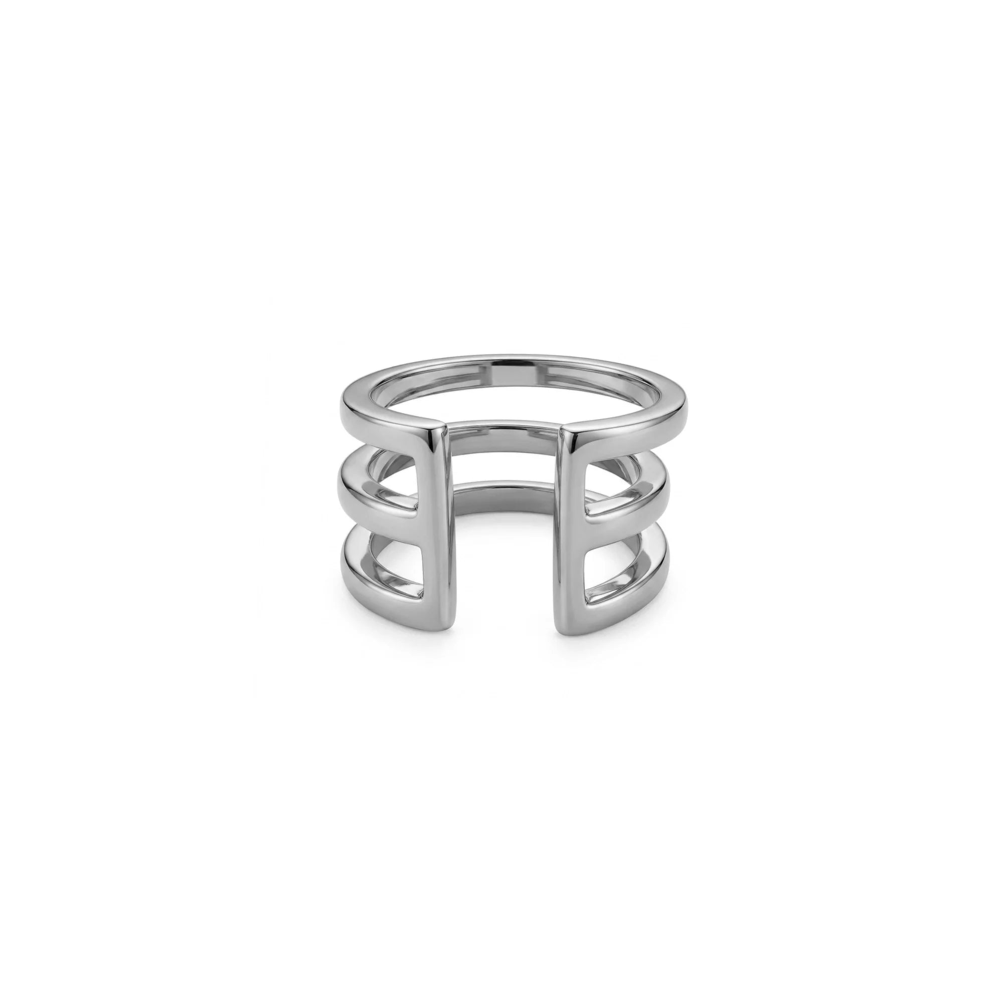 Trio Sade Altın Earcuff