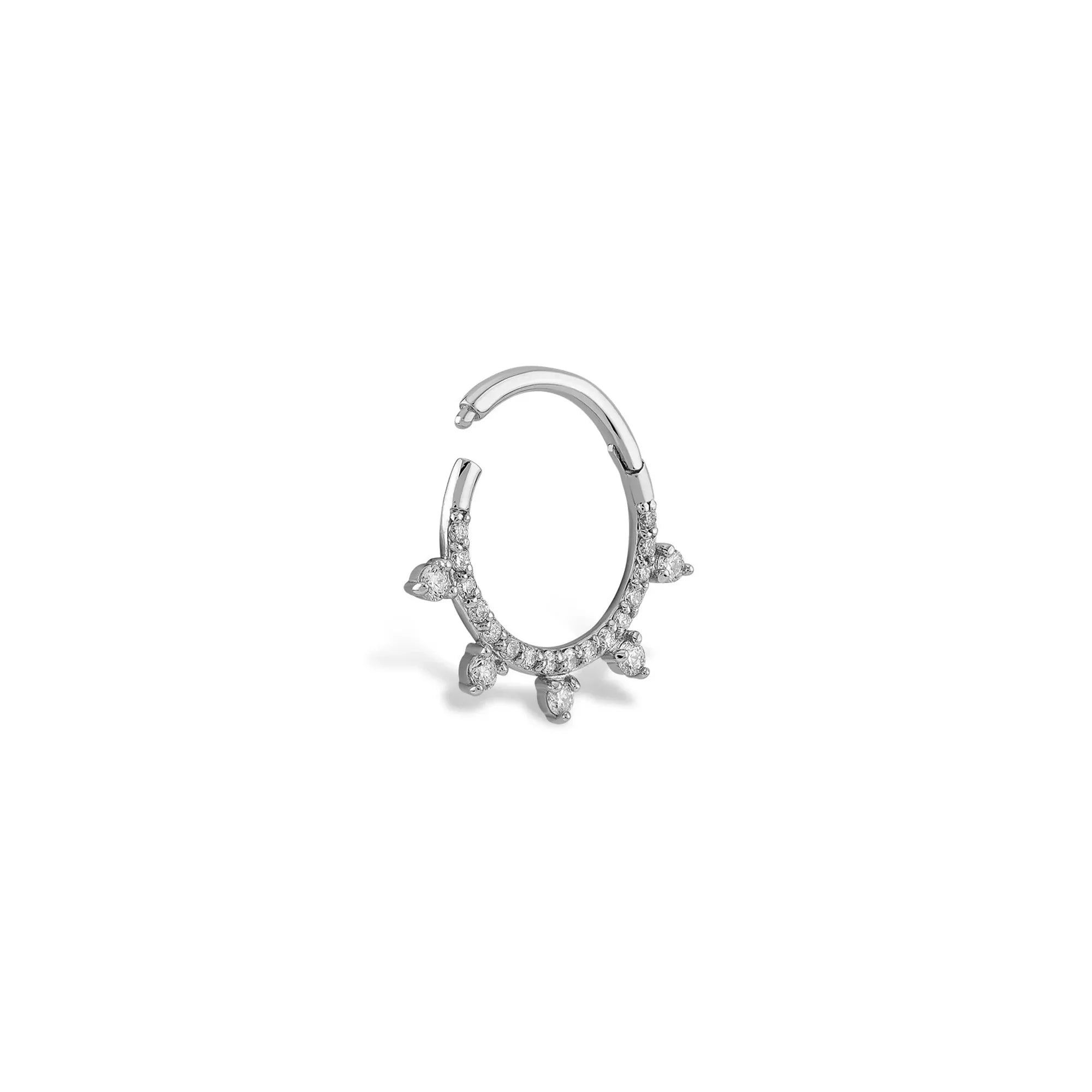 Halka Sıra Pırlanta Piercing