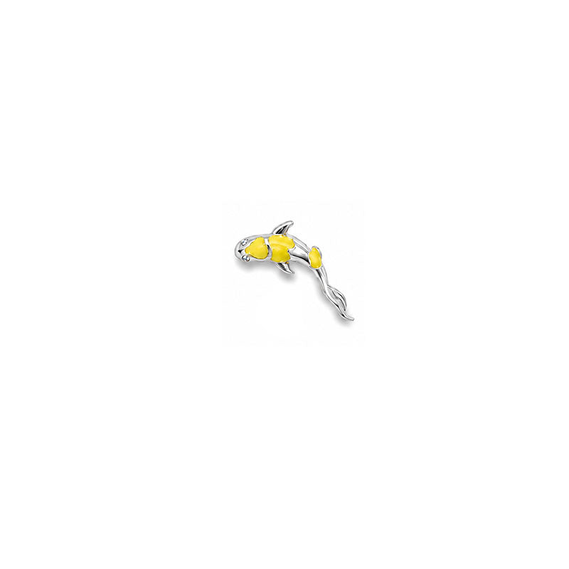 Koi Sarı Piercing (Sol Kulak)