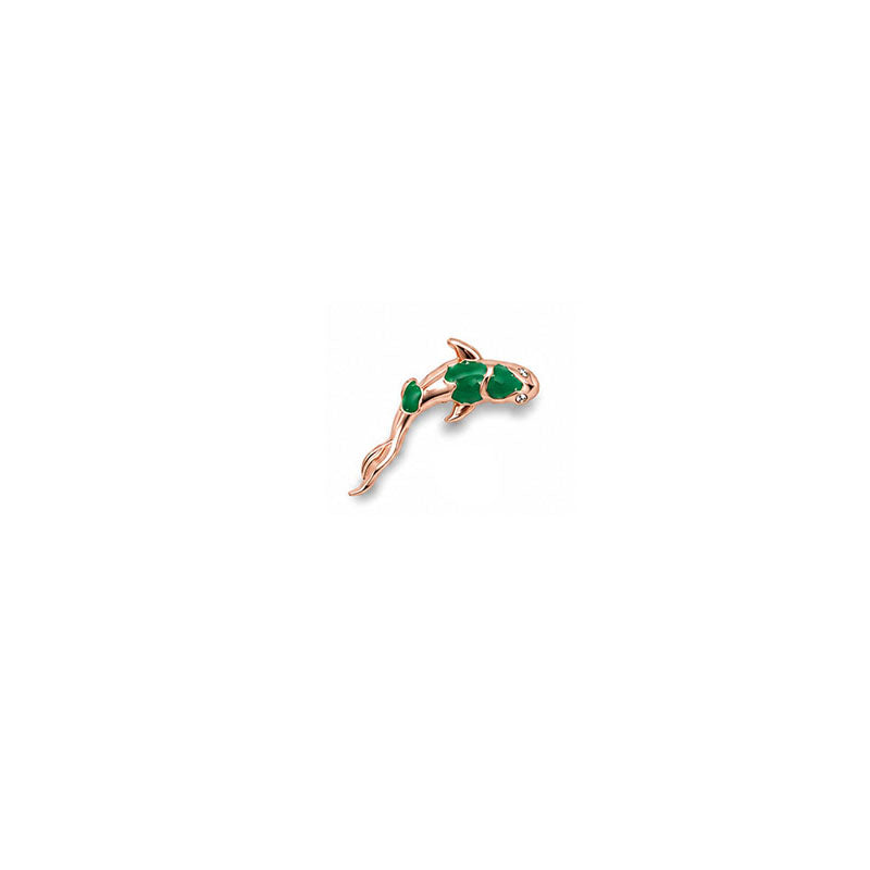 Koi Yeşil Piercing (Sağ Kulak)