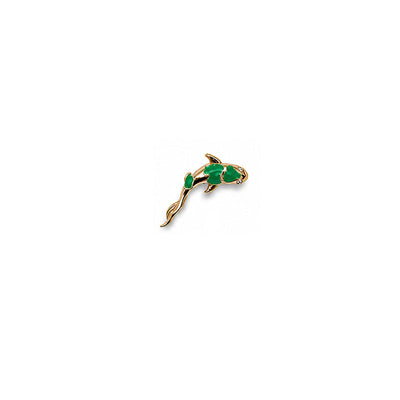 Koi Yeşil Piercing (Sağ Kulak)