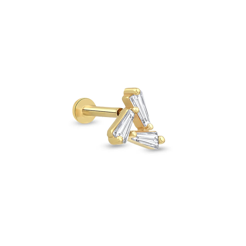 Lusha 14 Ayar Altın Glow Piercing