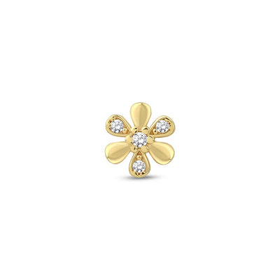 Lusha 14 Ayar Altın Daisy Piercing