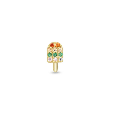 Lusha 14 Ayar Altın Ice Cream Piercing