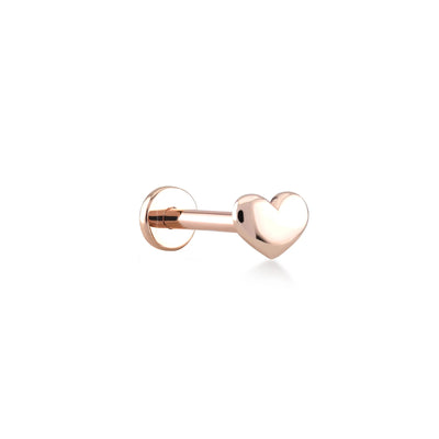 Lusha Kalp Altın Piercing