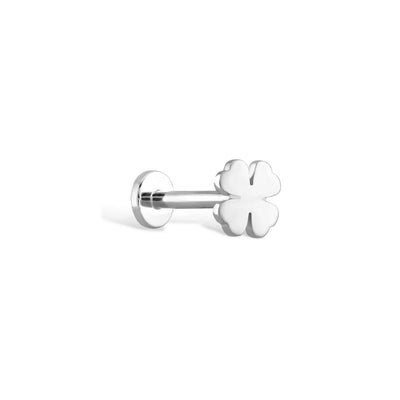14 Ayar Altın Yonca Şans Piercing