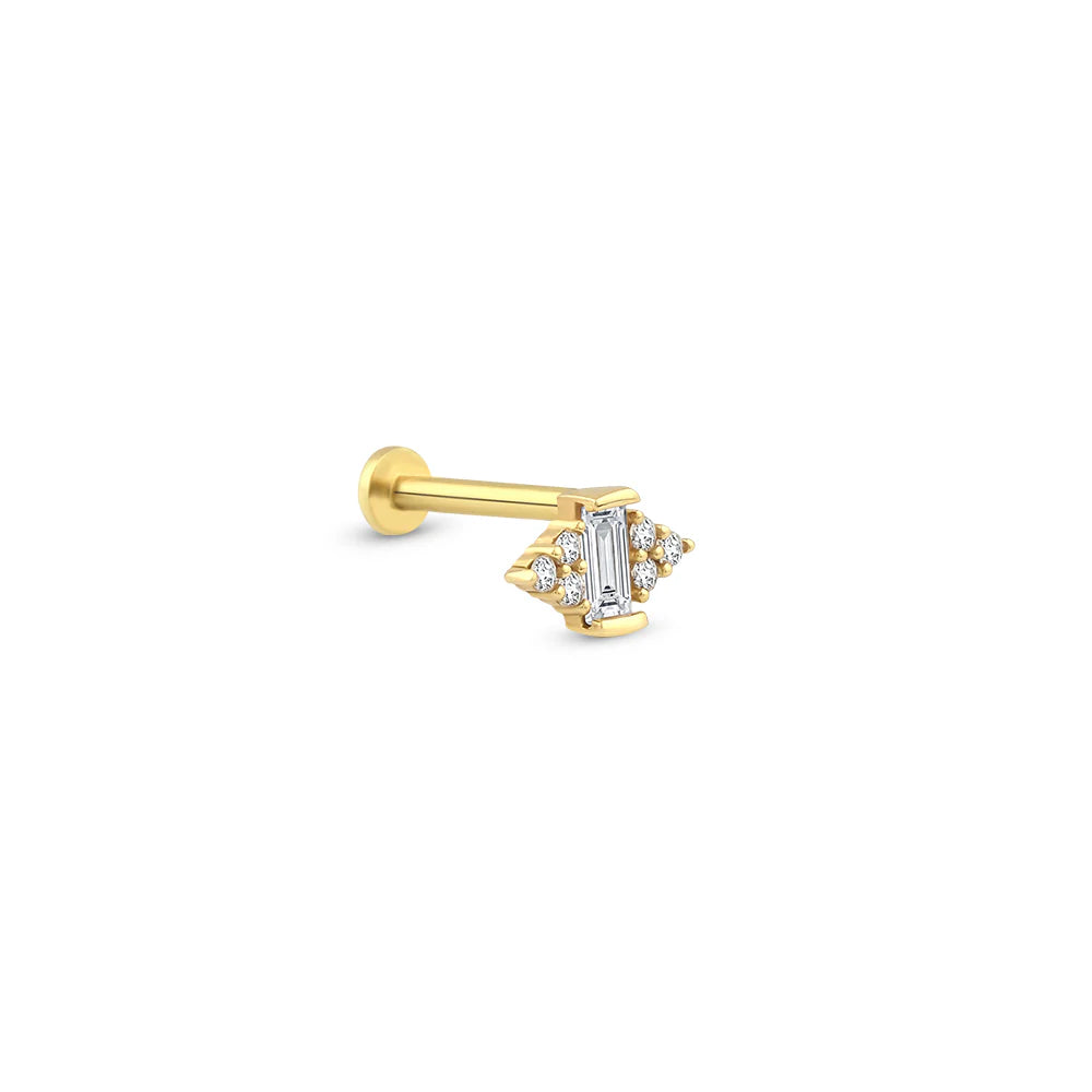 14 Ayar Altın Fiyonk Piercing