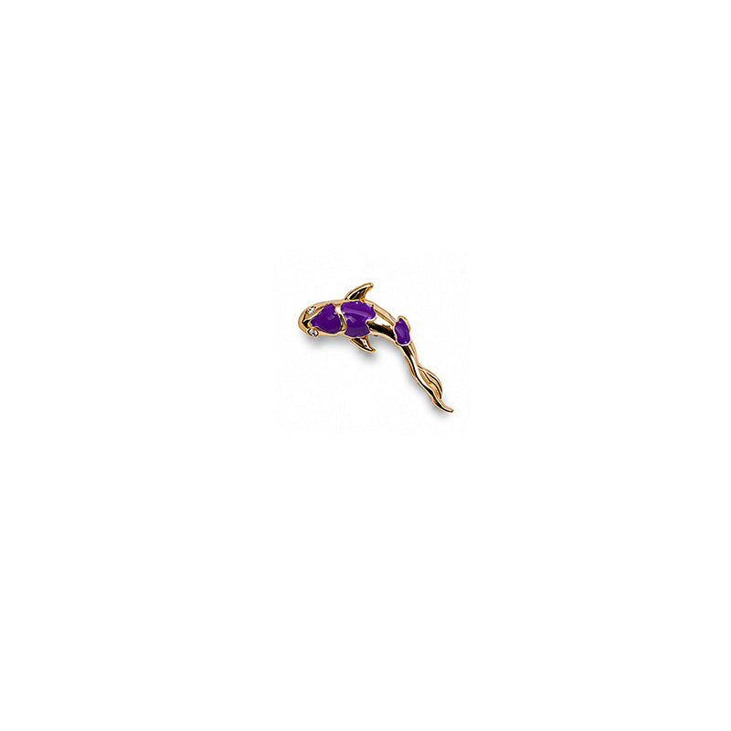 Koi Mor Piercing (Sol Kulak)