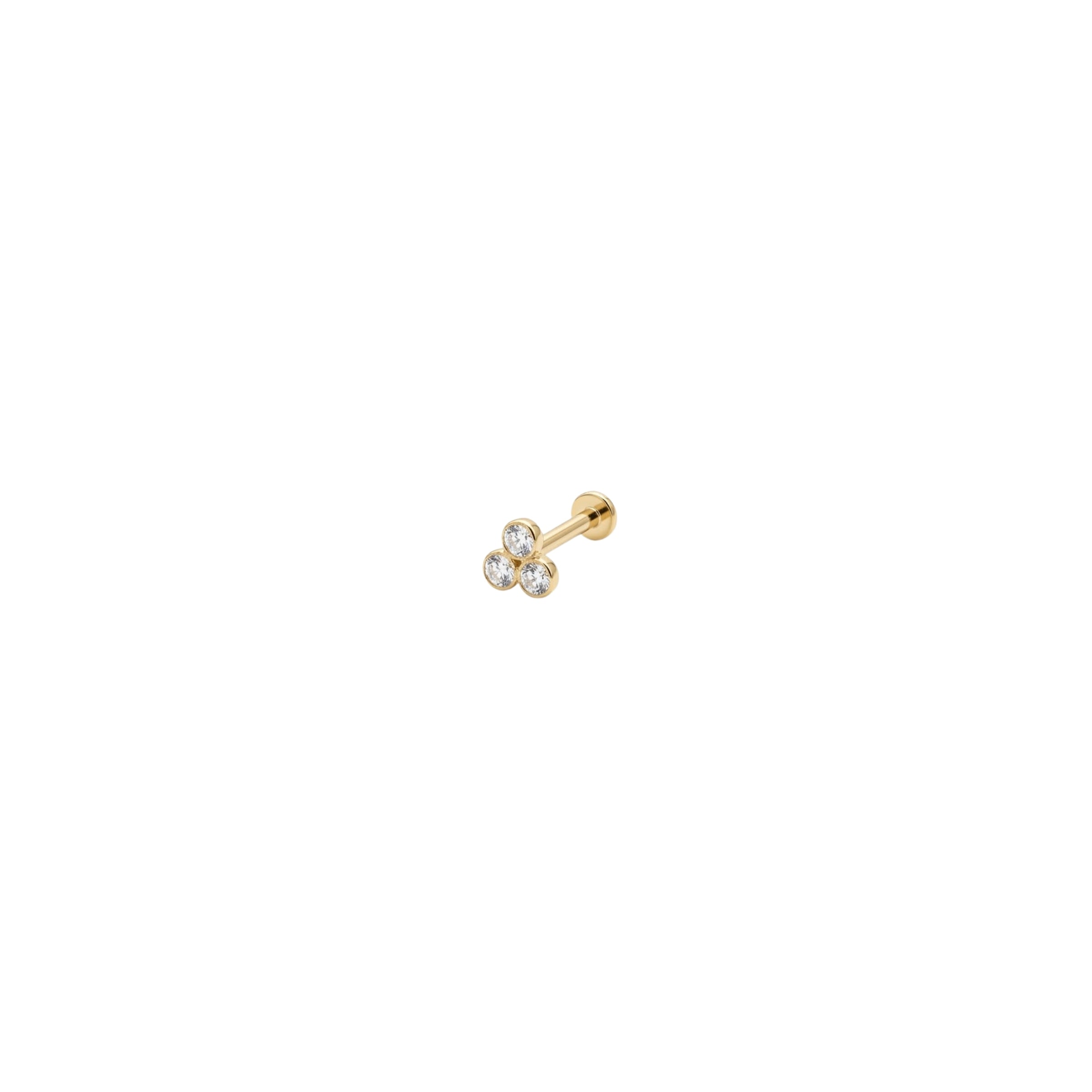 Lusha 14 Ayar Altın Seraph Piercing
