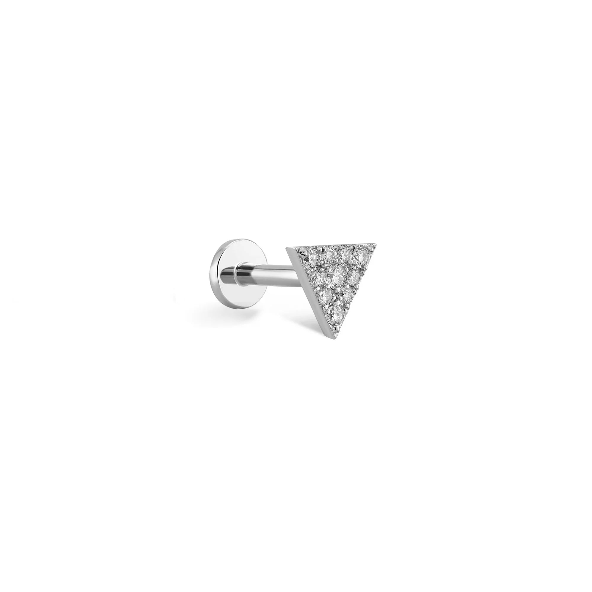 Triangle Pırlanta Piercing