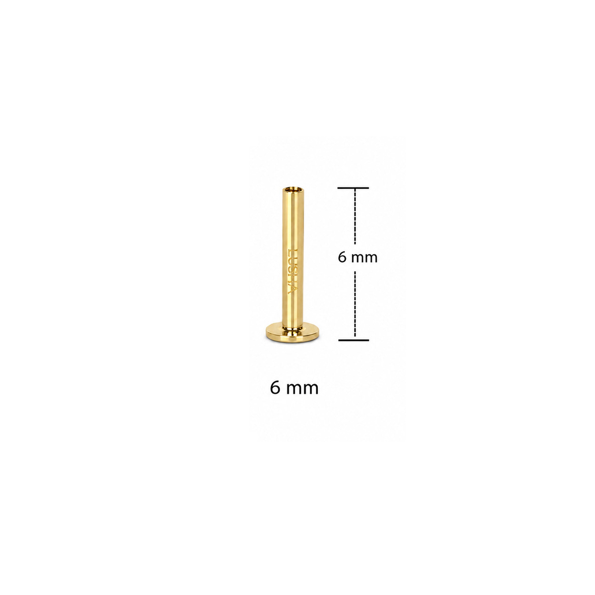 Lusha Piercing Altın Bar