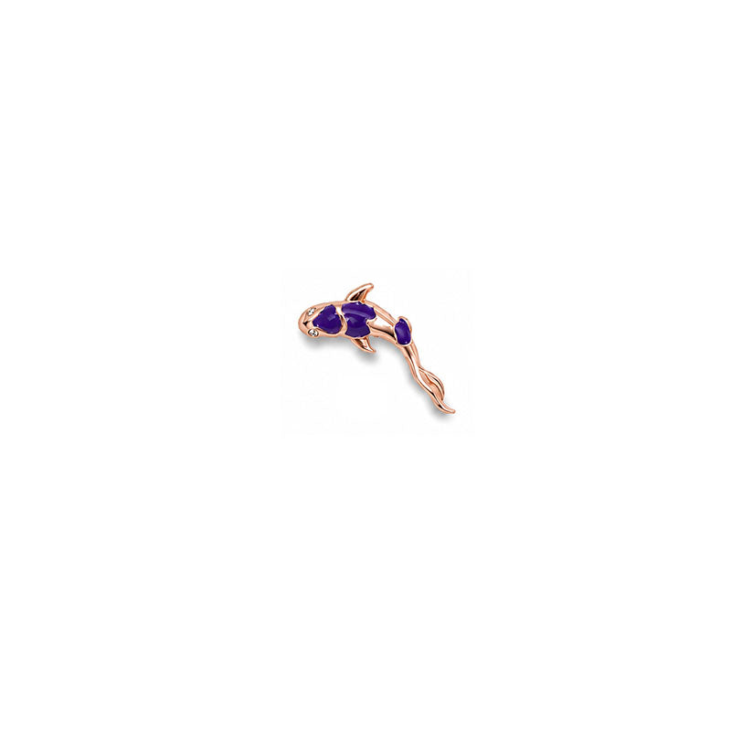 Koi Mor Piercing (Sol Kulak)