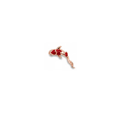 Koi Kırmızı Piercing (Sol Kulak)