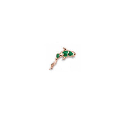 Koi Yeşil Piercing (Sağ Kulak)