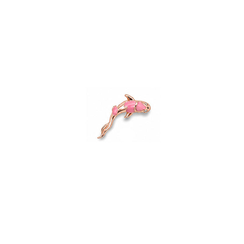 Koi Pembe Piercing (Sağ Kulak)