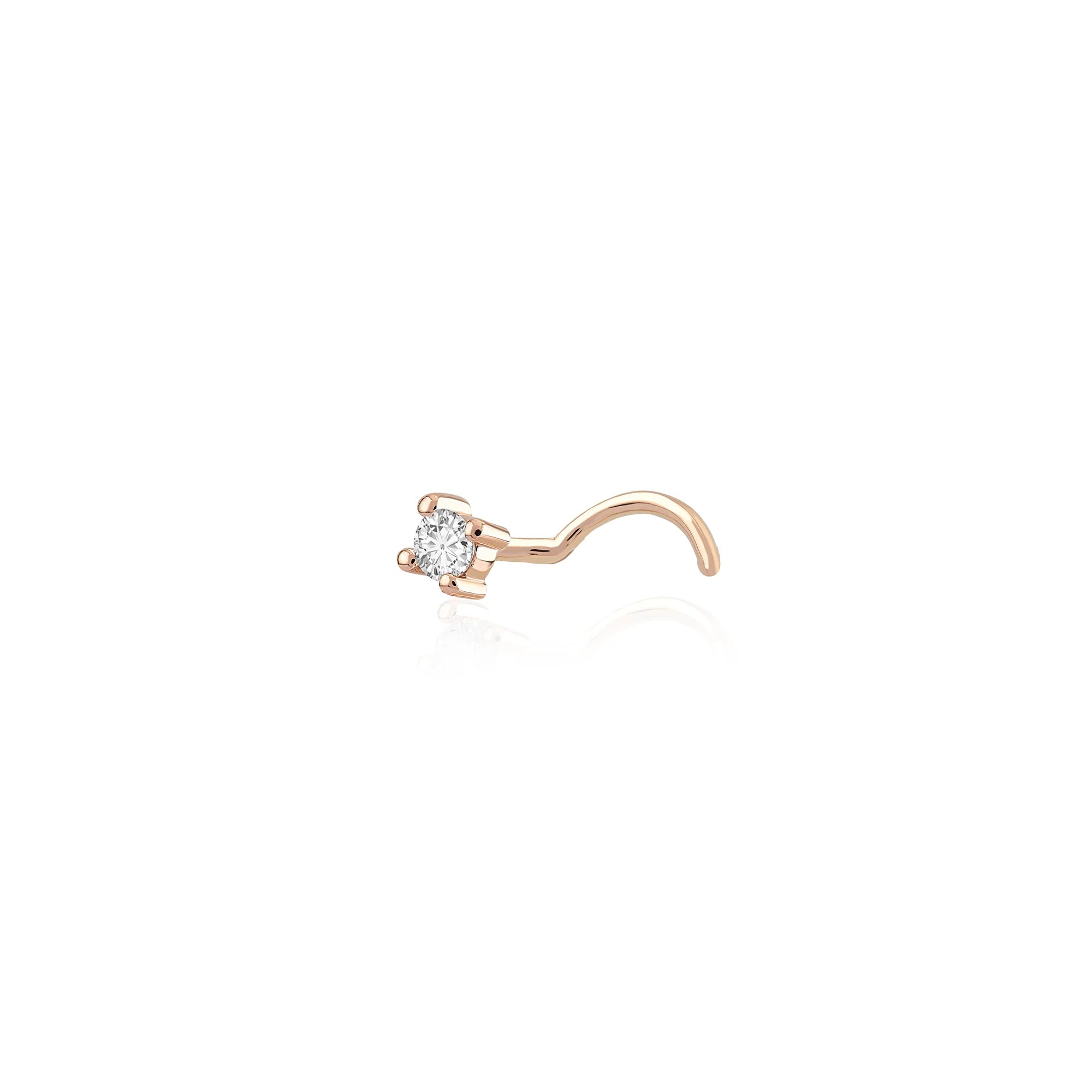 Tek Taş 0.02 ct Pırlanta Hızma